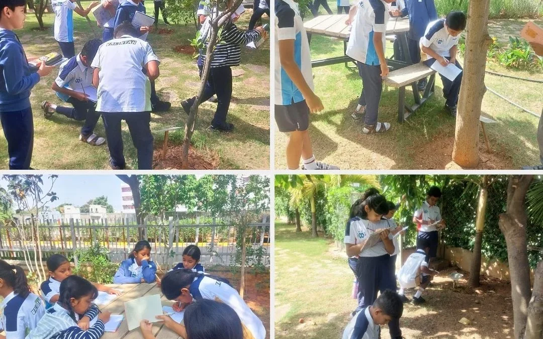 Class 4 learners visiting Zen Garden as part of an educational field trip from Valistus International School
