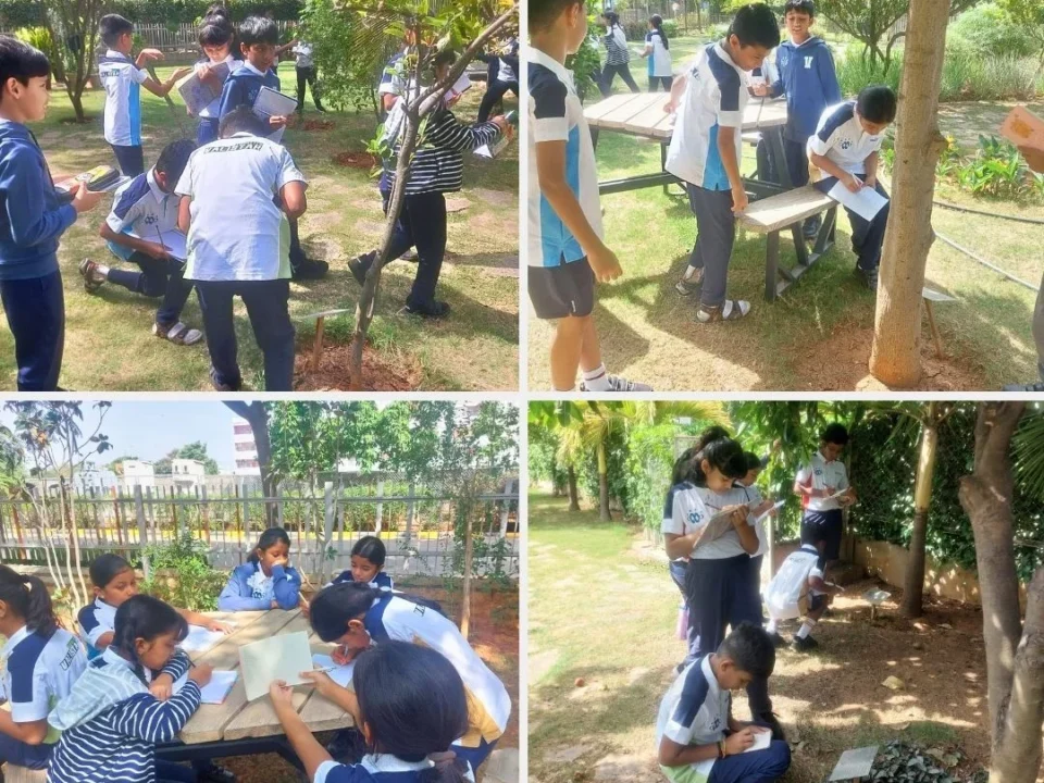 Class 4 learners visiting Zen Garden as part of an educational field trip from Valistus International School