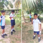 Class 4 learners exploring Zen Garden during an educational field trip with Valistus International School
