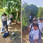 Class 4 learners participating in an educational visit to Zen Garden from Valistus International School
