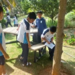 Class 4 learners visiting Zen Garden during an educational field trip from Valistus International School