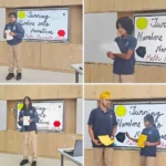 Students participating in a storytelling and problem-solving activity at Valistus International School